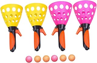 INOOMP Lançador Pares Lançador De Bolas Infláveis Para Crianças Bolas De Brinquedo Pegar E Pegar Lançador Jogo Jogar Bolas Jogar Jogo De Catapulta Bolas Infláveis -Filho 2