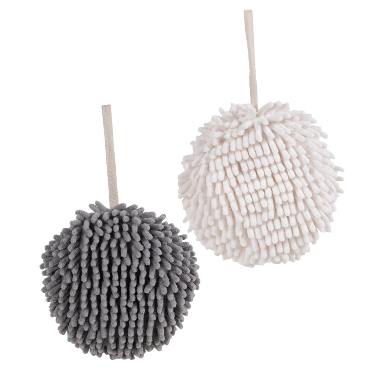 Serviette en microfibre chenille pour en finir avec les mains humides