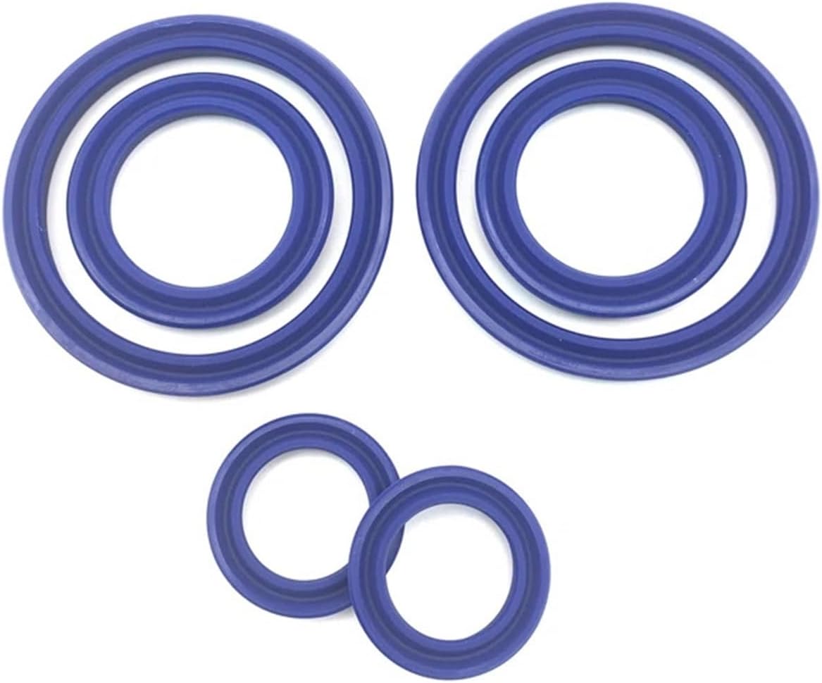 Polyurethane Hydraulic Cylinder Oil Sealing Ring ID 4/5/6/8/10/12-70mm UN/UHS/U/Y Type Shaft Hole Seal Ring Gasket(5x11x8mm 5pcs)