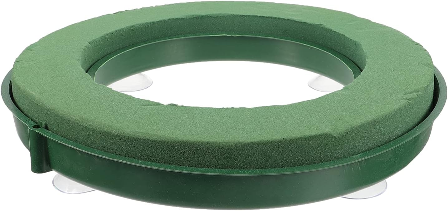 Floral Wet Foam Flower Ring Foam Suction Cup Florist Styrofoam Blocks Dried Flower