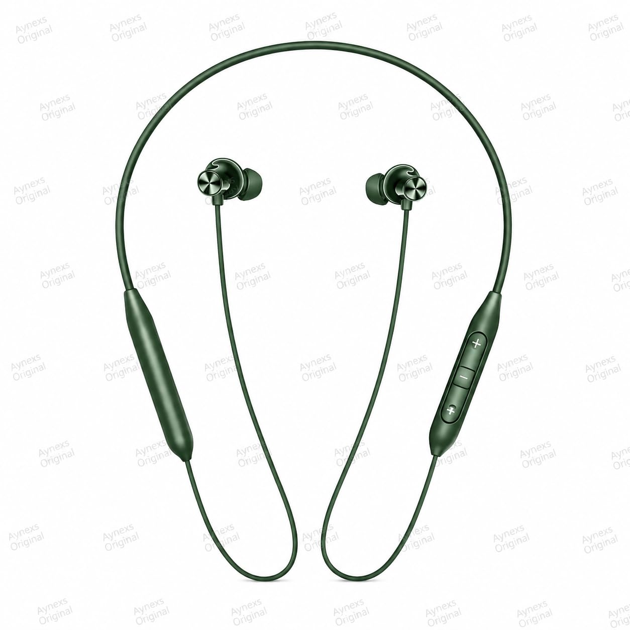 Compatible with OnePlus Z2 ANC Neckband Buds Bluetooth with Lightweight Comfortable (Green)-picture-19