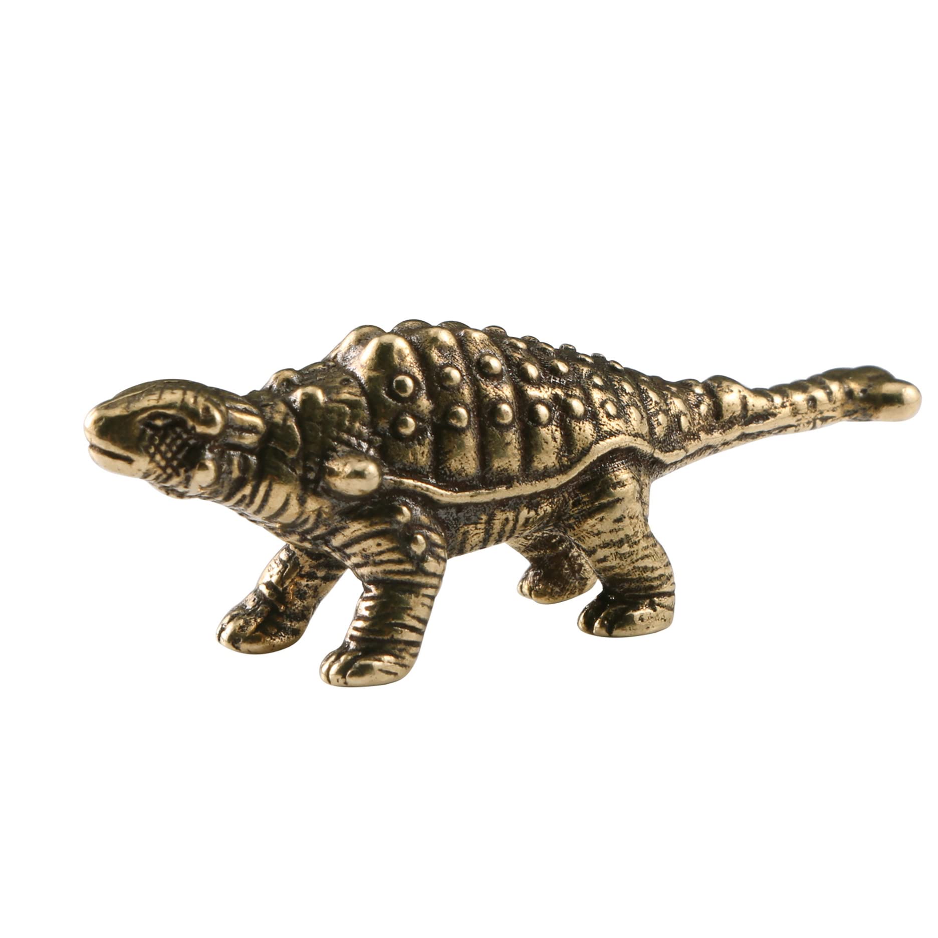 Amazon.co.jp: 真鍮銅像 ソリッドブラス像 草食恐竜 アンキロサウルス  