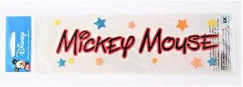 EK SUCCESS Disney 1-1/2 Inch by 5-1/2 Inch Title Stickers, Mickey Mouse