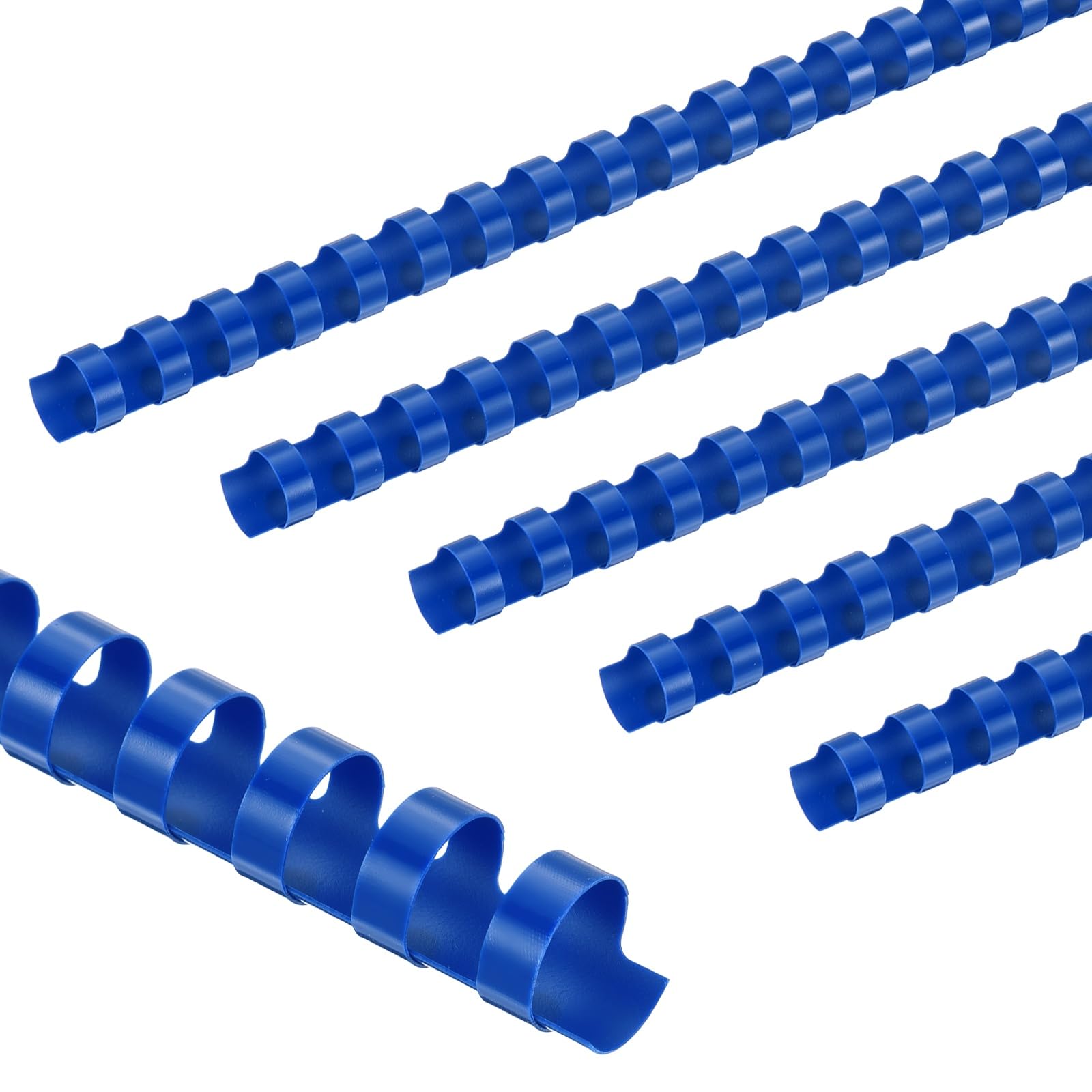 PATIKIL 14mm Plastic Binding Combs, 21 Rings Comb Binding Spines 50 Pcs