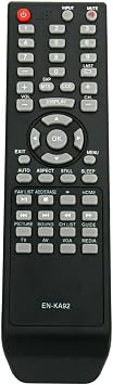 EN-KA92 Remote Control for Hisense TV Remote | Used in the living room or room, No programming or pairing needed, Replacement tv remote Compatible Models H3B