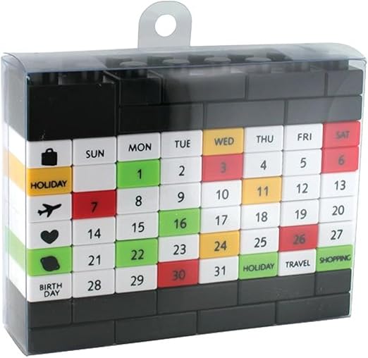 Made By Humans, Perpetual Puzzle Calendar, Desk Calendar