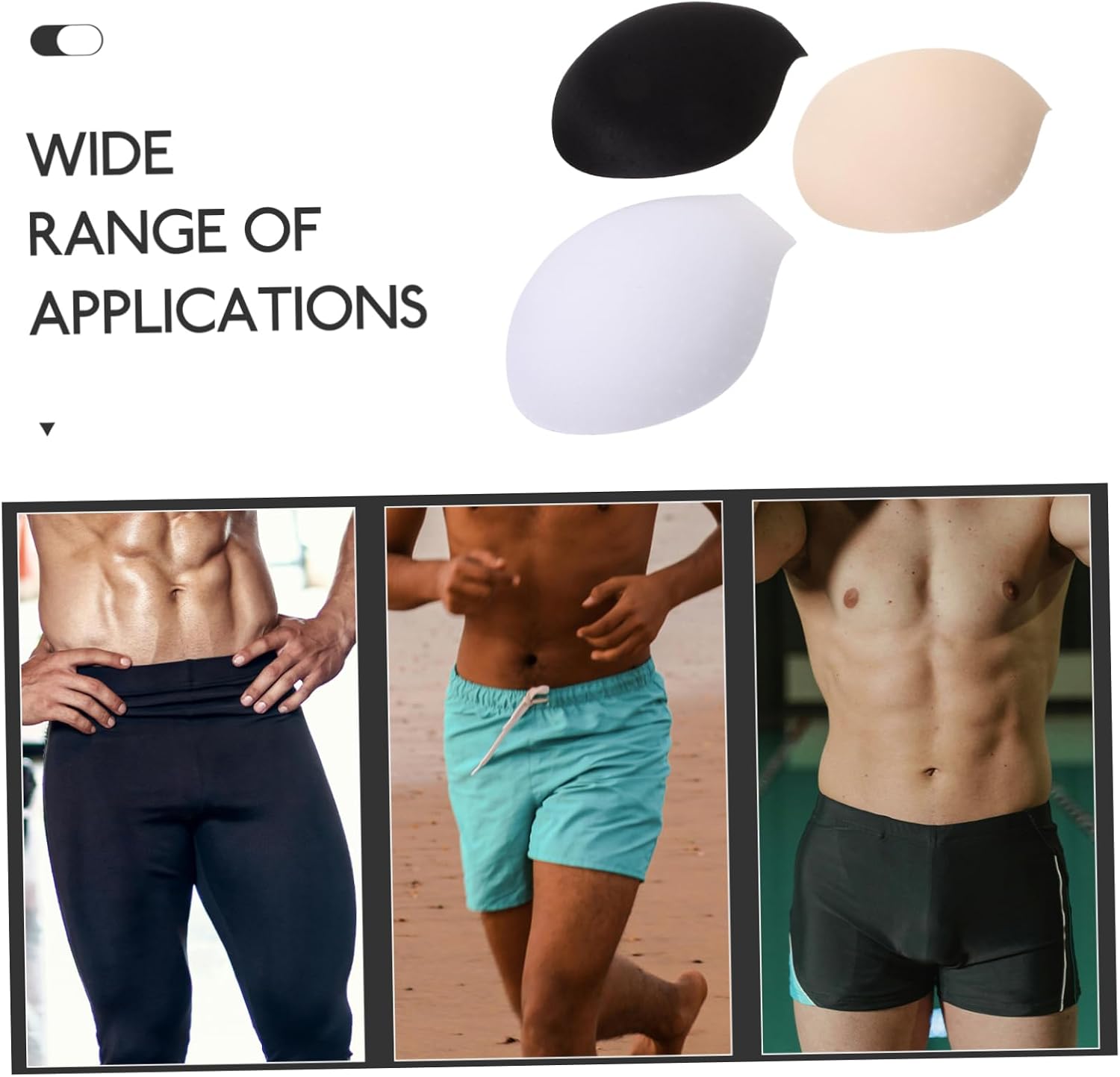 Ipetboom Sponge Panty Pad Boys Cup Underwear with Cup Padded Bulge Hiding Underwear Ball Support Underwear for 's
