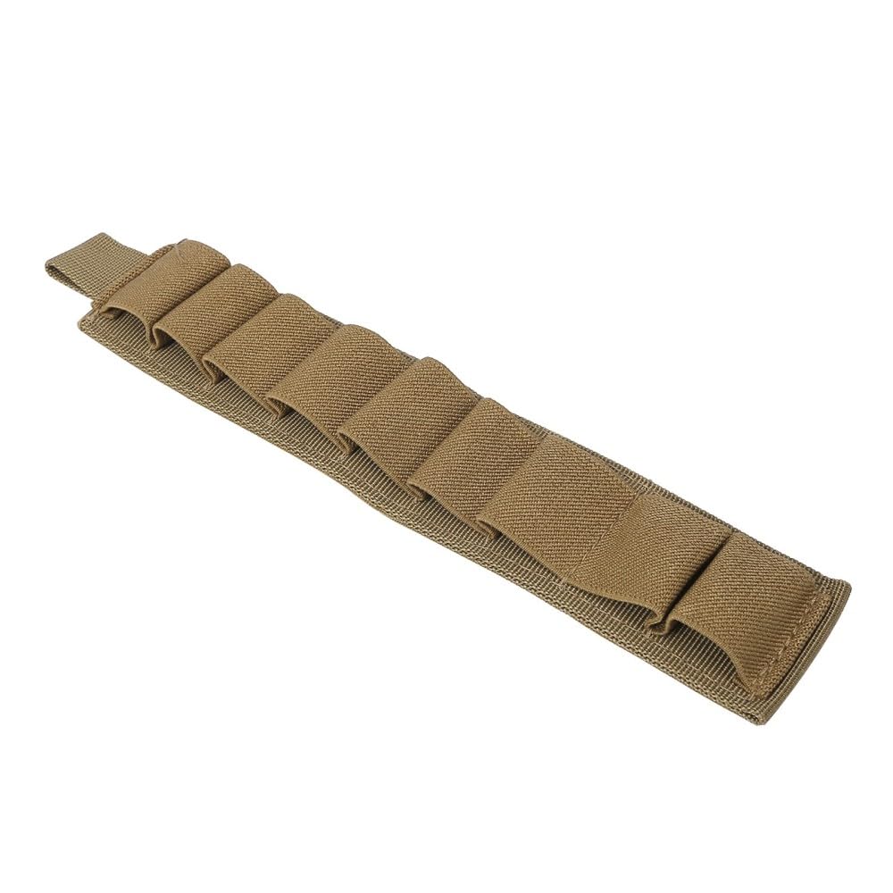 Taktische Munitionsträgertasche – 12 Schrotflinten-Patronen, MOLLE, Klettverschluss, 13,5x30 Cm