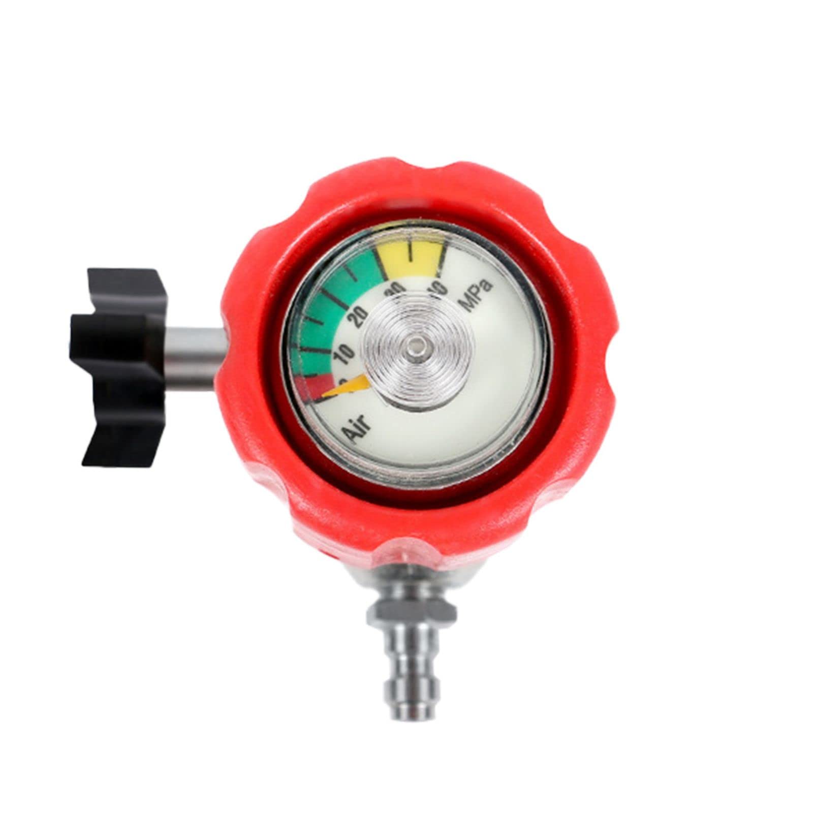 TUXING 4500PSI Station de remplissage de paintball PCP haute pression HPA Réservoir de CO2 Réservoir en fibre de carbone Système de charge DIN avec jauge de remplissage de gaz haute pression M18*1.5