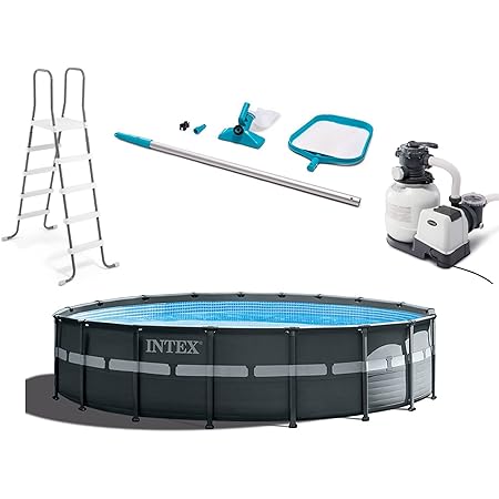 Amazon.com: INTEX 26329EH 18ft x 52in Ultra XTR Pool Set with Sand ...