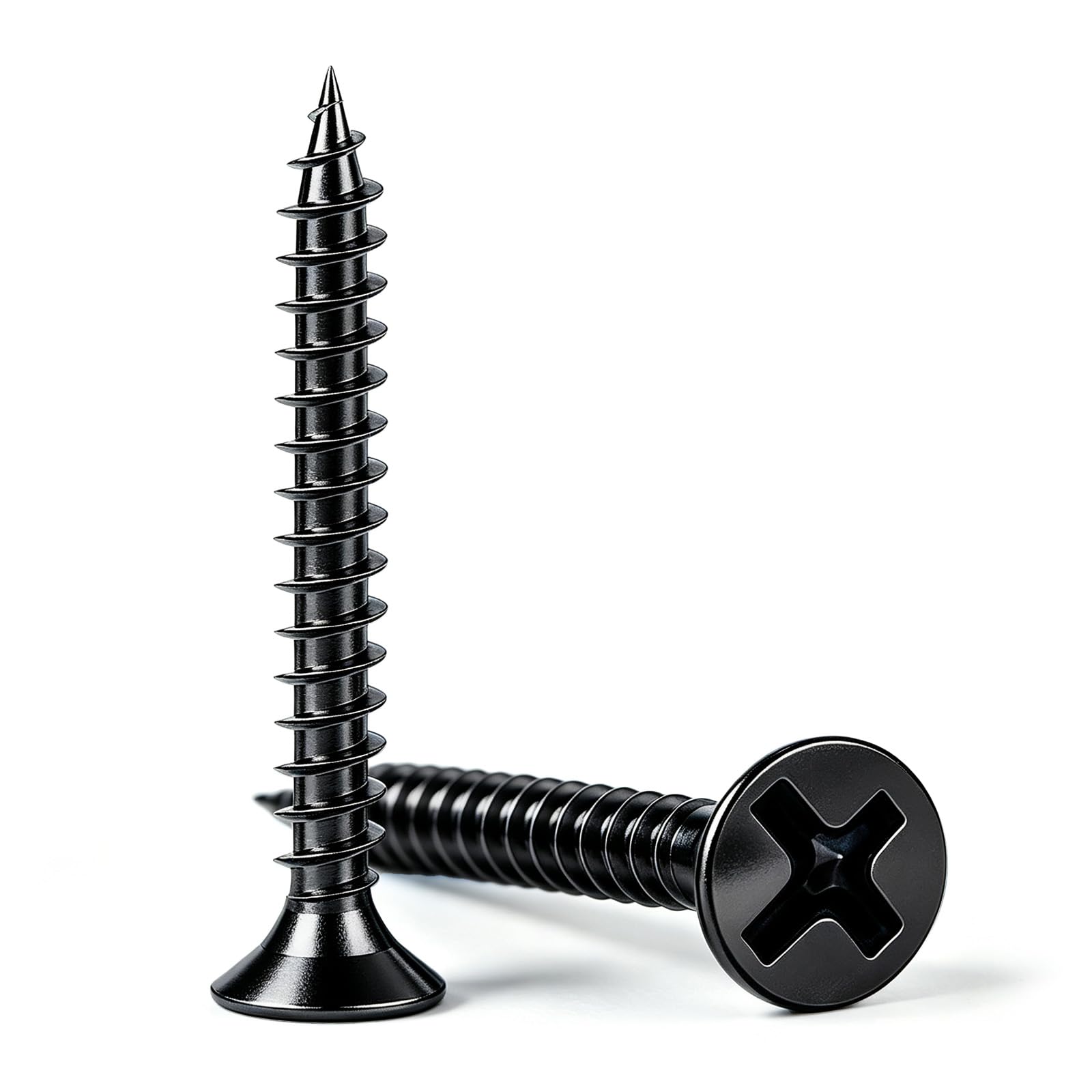 Wensilon 385PCS Wood Screws Assortment Kit, Black Flat Head Screws — Amazon image 17