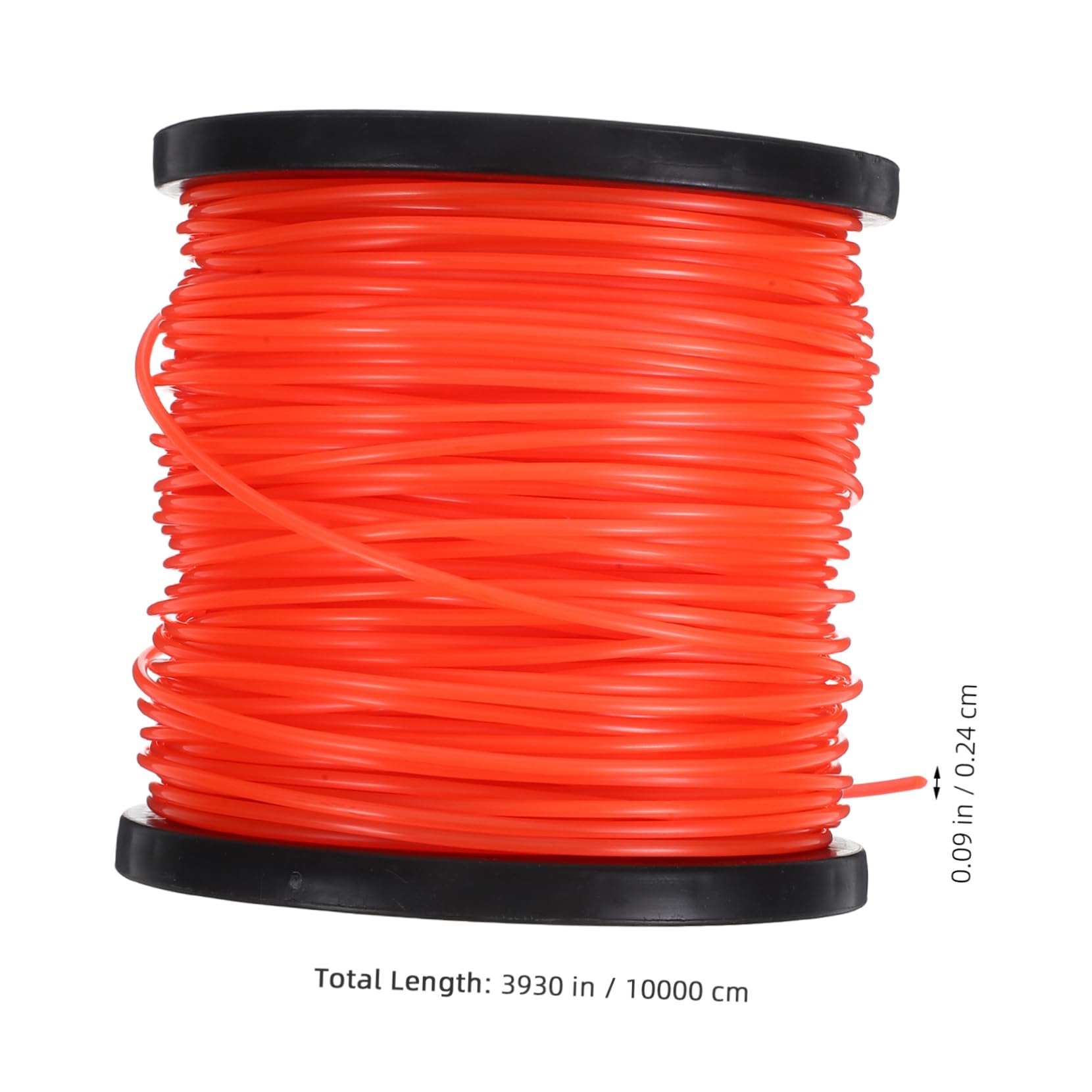 Toddmomy Cuerda de Desbrozadora Redonda de Nylon para Cortacésped Línea de Corte de Compatible con Múltiples de Jardinería Corte y Resultados Consistentes