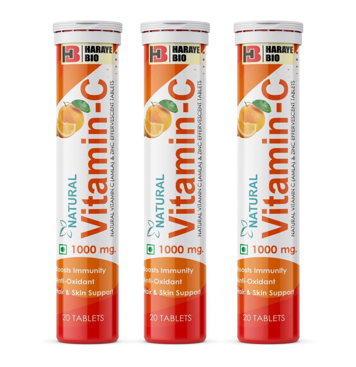 Harayebio Natural Vitamin C and Zinc Tablets for Immunity Booster Chewable Tablets Vitamin C Orange Flavour 20N (3) (B0CXJDMZYS) Amazon Price History, Amazon Price Tracker
