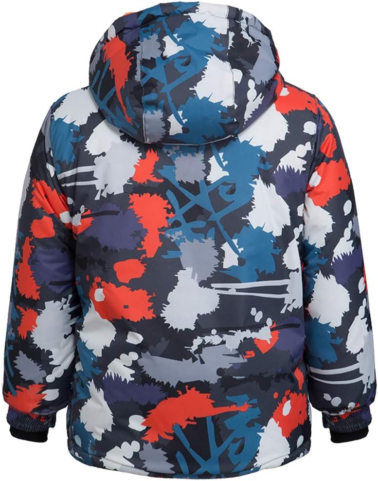 HOTIAN Boys Ski Jacket Snow Jacket Pants Suits Windproof Waterproof Winter Coats - Image 5