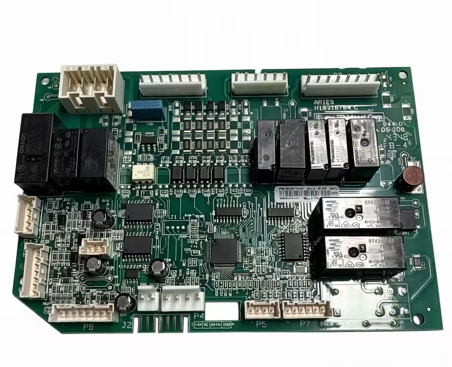Upgraded W10843055French Door Refrigerator Electronic Control Board Compatible with WRX986SIHZ, WRX988SIBM, KRFF507ESS, WRF757SDEM, and KRFF707ESS