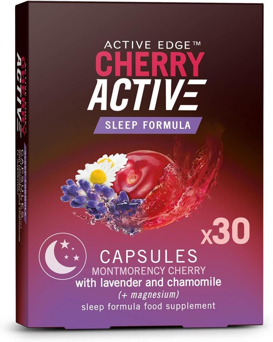 Active Edge CherryActive Sleep Formula 30 Capsules, 30 count (Pack of 1)