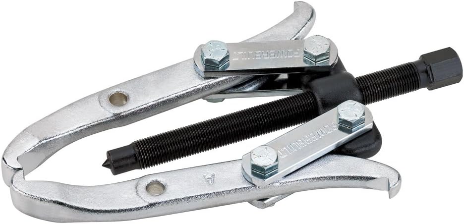 Powerbuilt 4-Inch Gear Puller, Reversible Design for Inside or Outside pulls, 4-Inch max Spread, 2 Ton Capacity - 648906