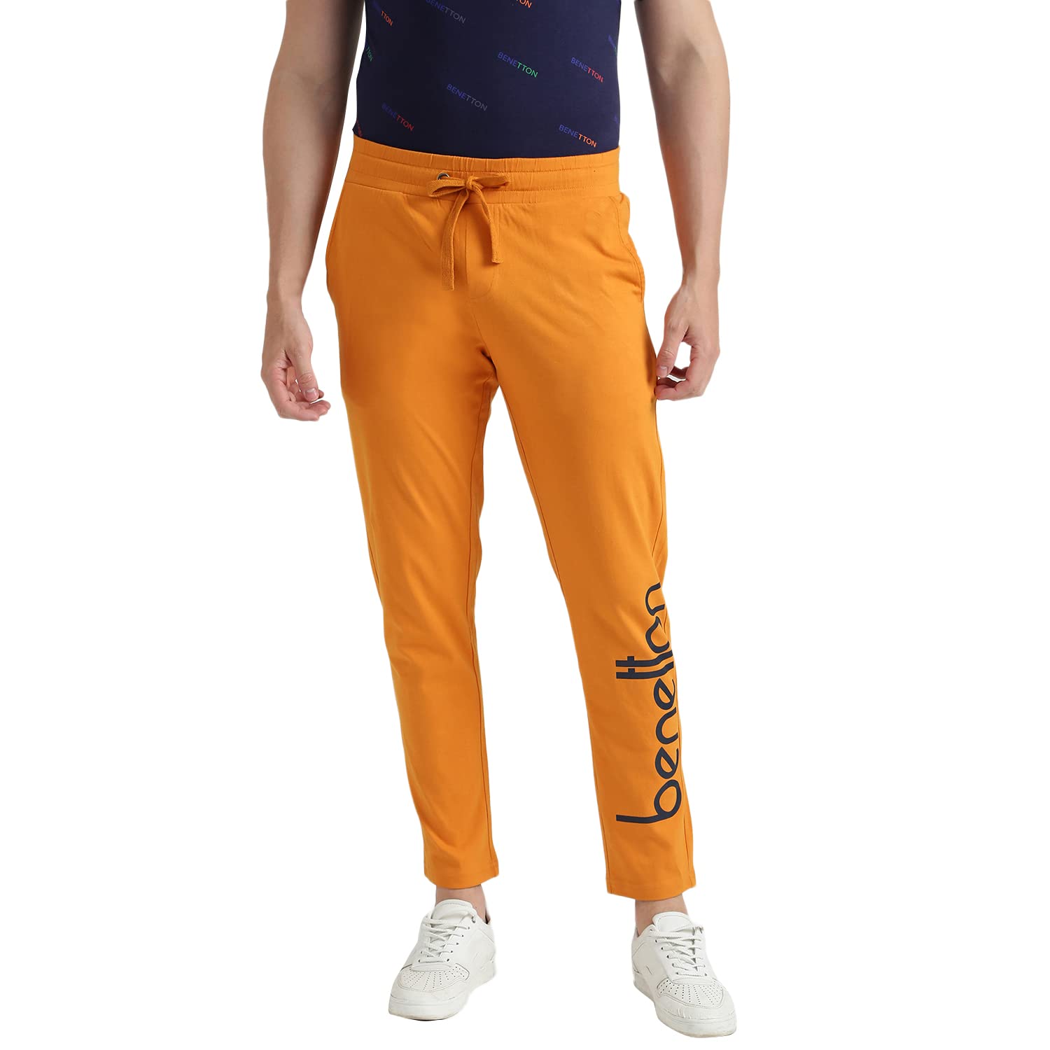 united colors of benetton Men's Regular Fit Mid Rise Track Pant-picture-32
