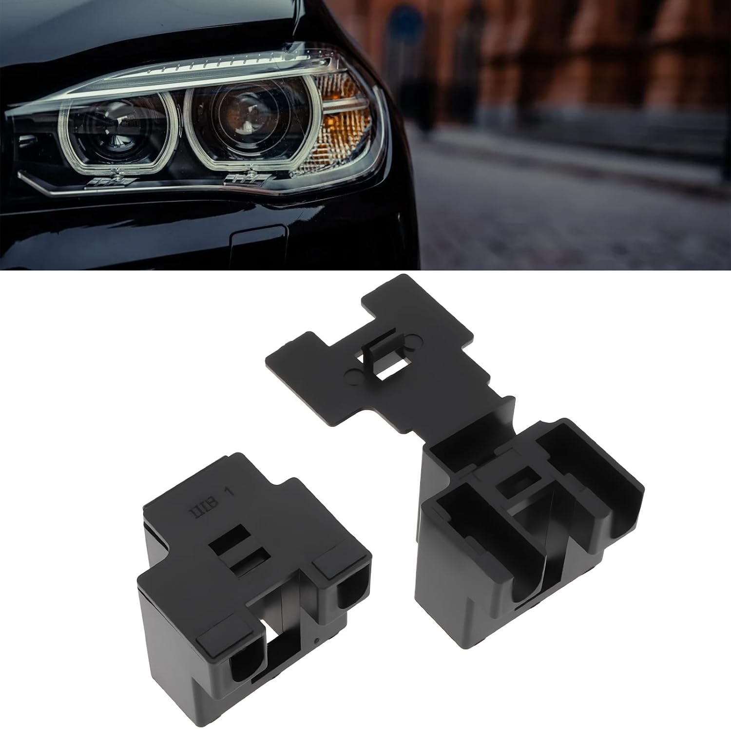 4pcs H4 472 Car Headlight Connector Plug Socket with Terminals for Headlight Bulb Repair