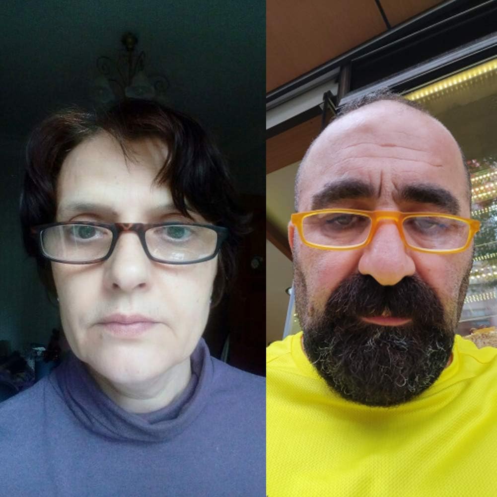 MODFANS Reading Glasses +2.0-4 Pairs Fashion Readers Narrow Frame Spring Hinge for Men Women - Image 6