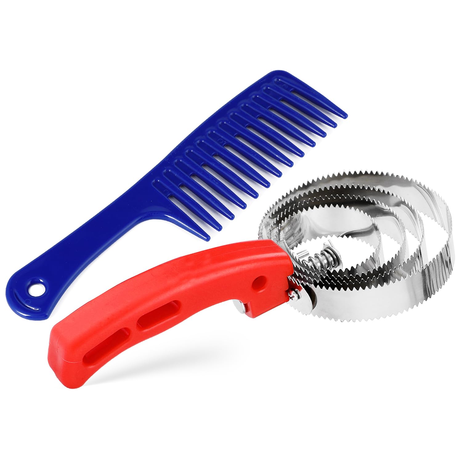 ZELARMAN Horse Curry Comb, Stainless Steel Grooming Comb