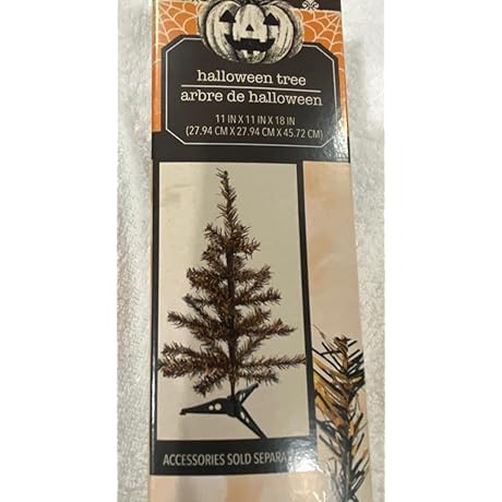 Crafter's Square Wood Halloween Tree for Home Decorations