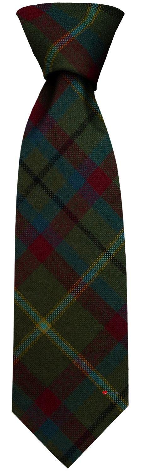 I LUV LTD Mens Irish Wool Neck Tie in Ireland County Mayo Tartan Plaid