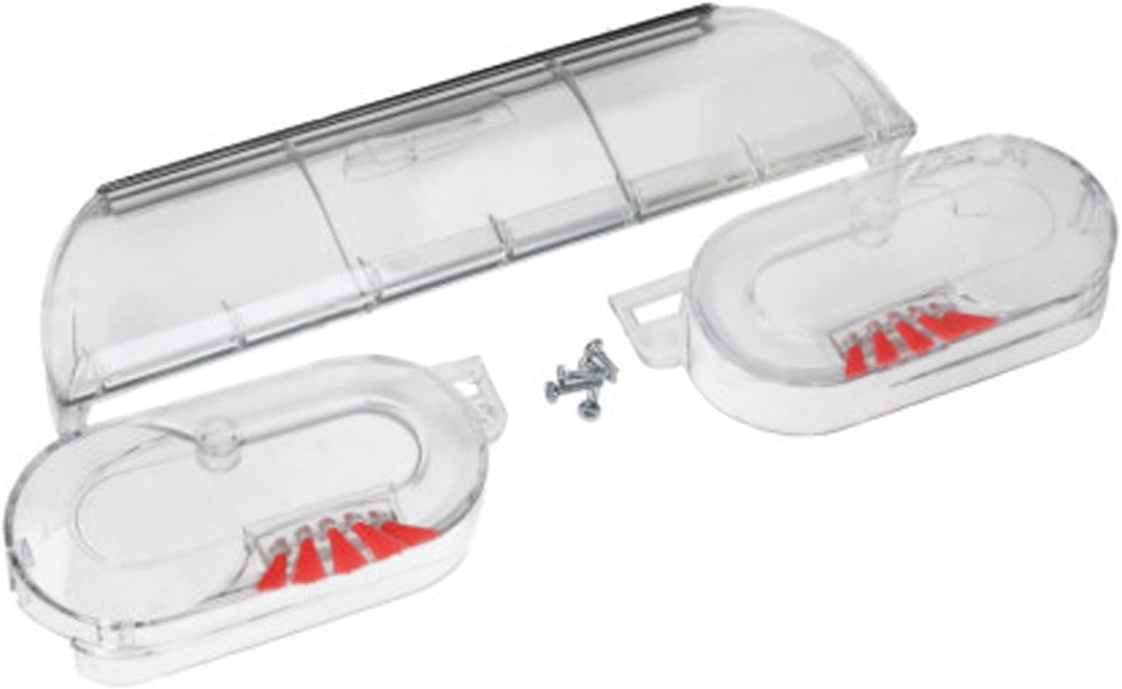 Spares2go Nozzle Floor with End Caps compatible with Bissell Carpet Cleaner