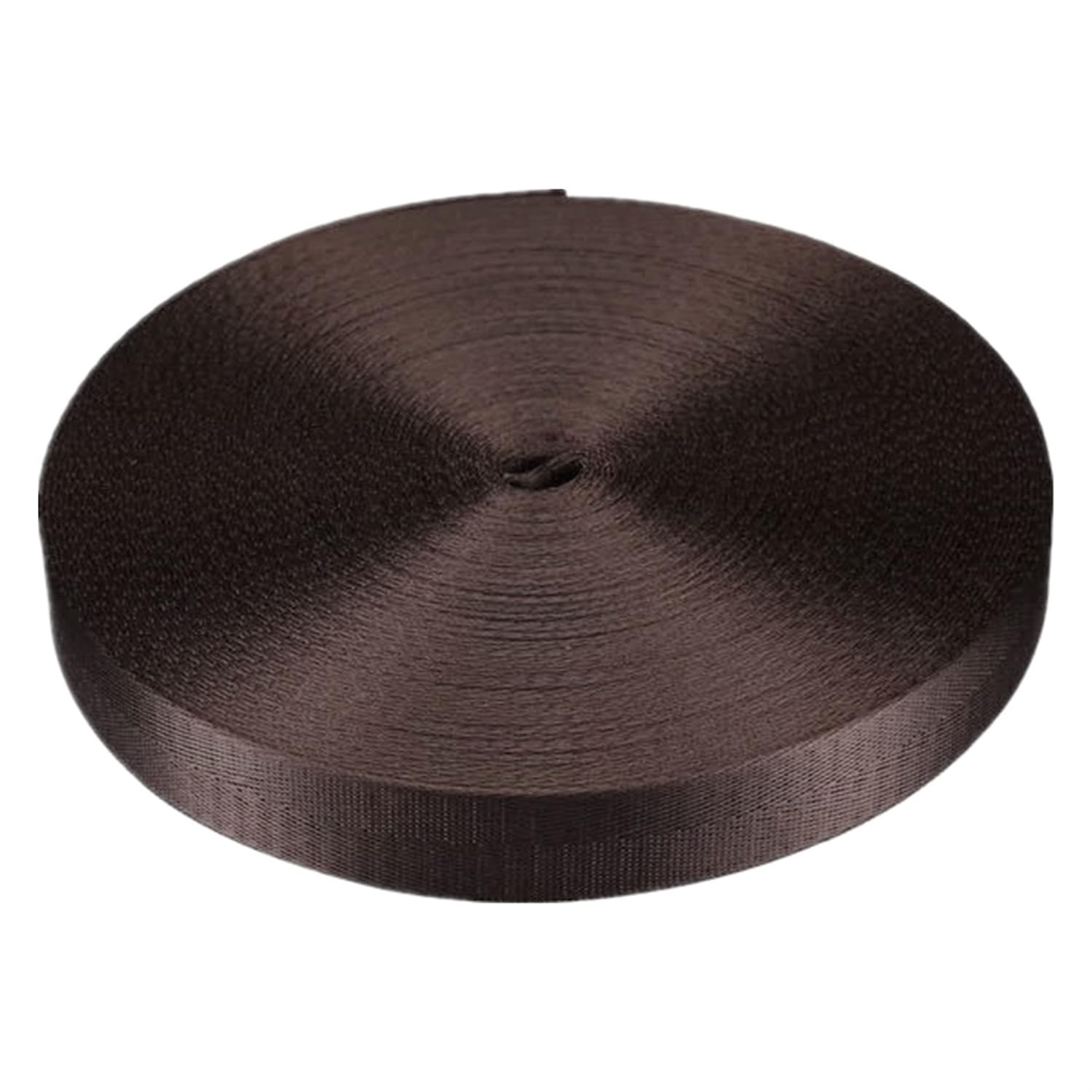 FGJsfhrDTU Webbing, Nylon Tape Multicolor 25mm-38mm Width 5-20 Yards Length(Coffee,25mm/5 yards)