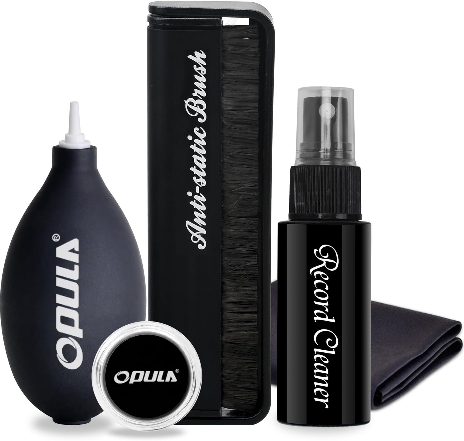 KAIU Vinyl Record & Stylus Cleaning Brush Combo 2in1