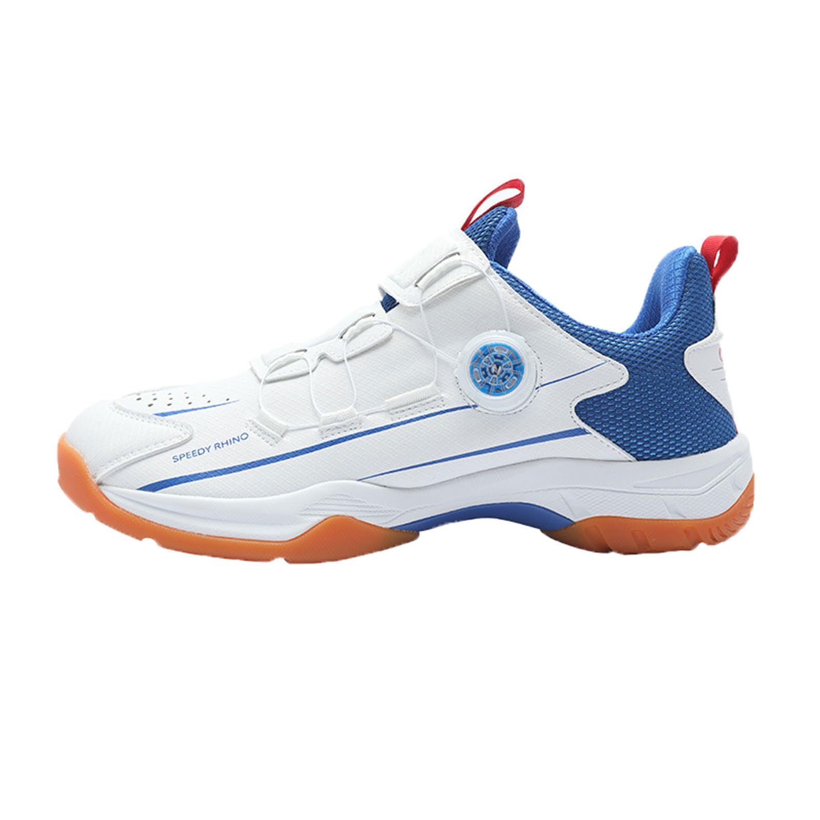 Zapatos De BáDminton Hombre,Zapatos De BáDminton,Zapatos De BáDminton Transpirables,Zapatos De Tenis De Mesa para Hombres,Antideslizantes,Ligeros,para BáDminton,Tenis De Mesa,Blanco