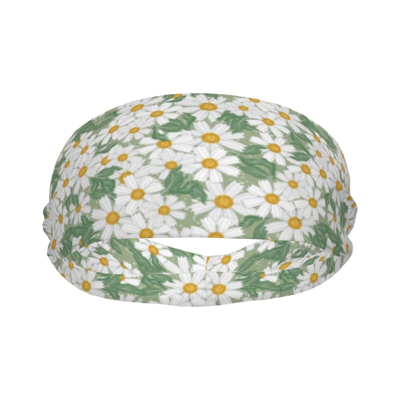 Sports Sweatband Head Bands for Women Men Sweat-Absorbing Headbands Suitable for Running Yoga Fitness Football Exercise