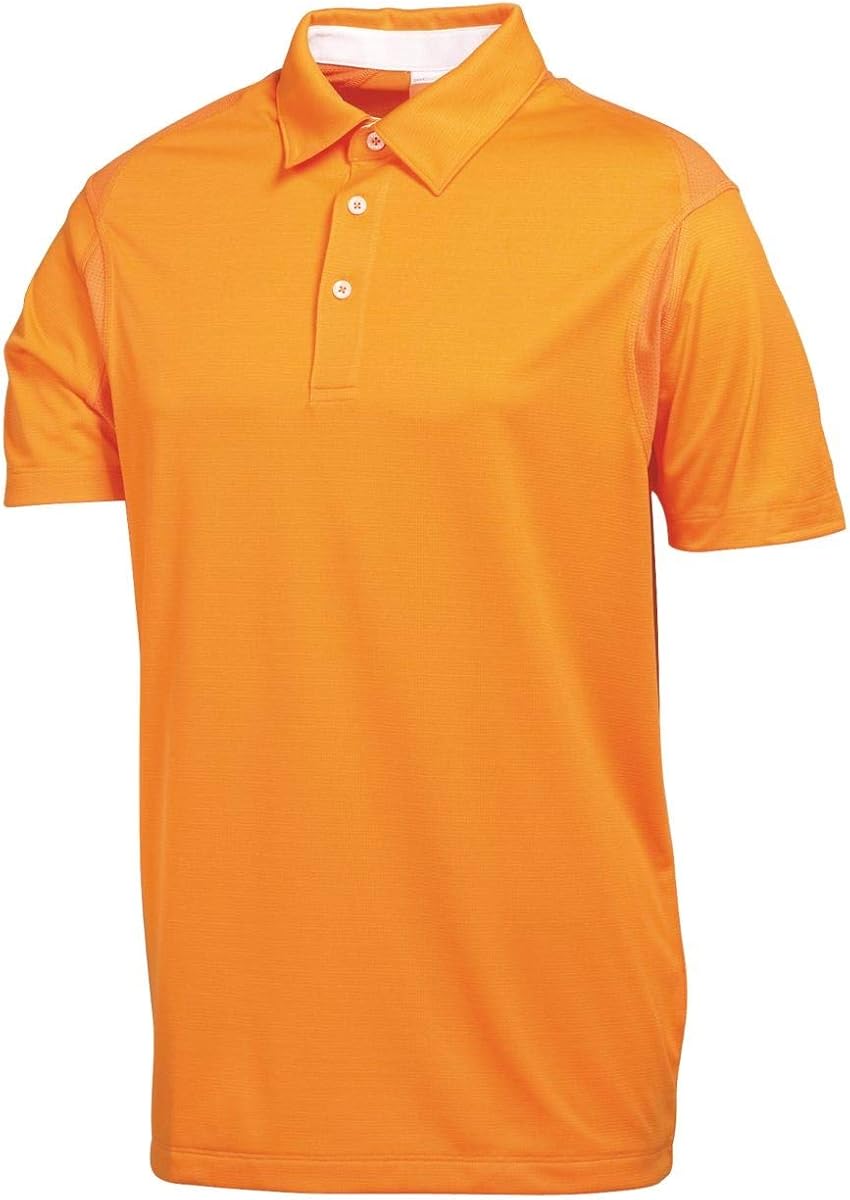 PUMA Golf Tech Polo Golf Shirt - Naranja vibrante - Pequeño