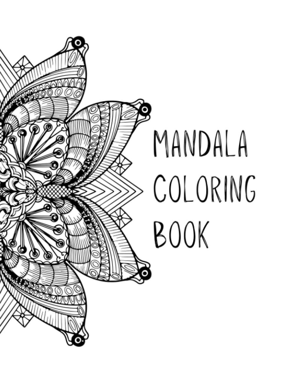 Livre de coloriage mandala adulte cahier de dessin relaxation