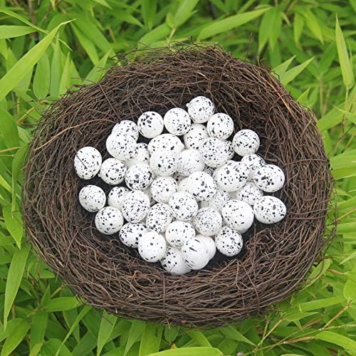 Image of 1Pc Easter Bird Nest Anti-Scratch Decorative Lightweight Egg Decoration Prop Easter Bird Nest Compatible with Crafts Artificial Flowers Artificial Plants and Flowers（6 cm）