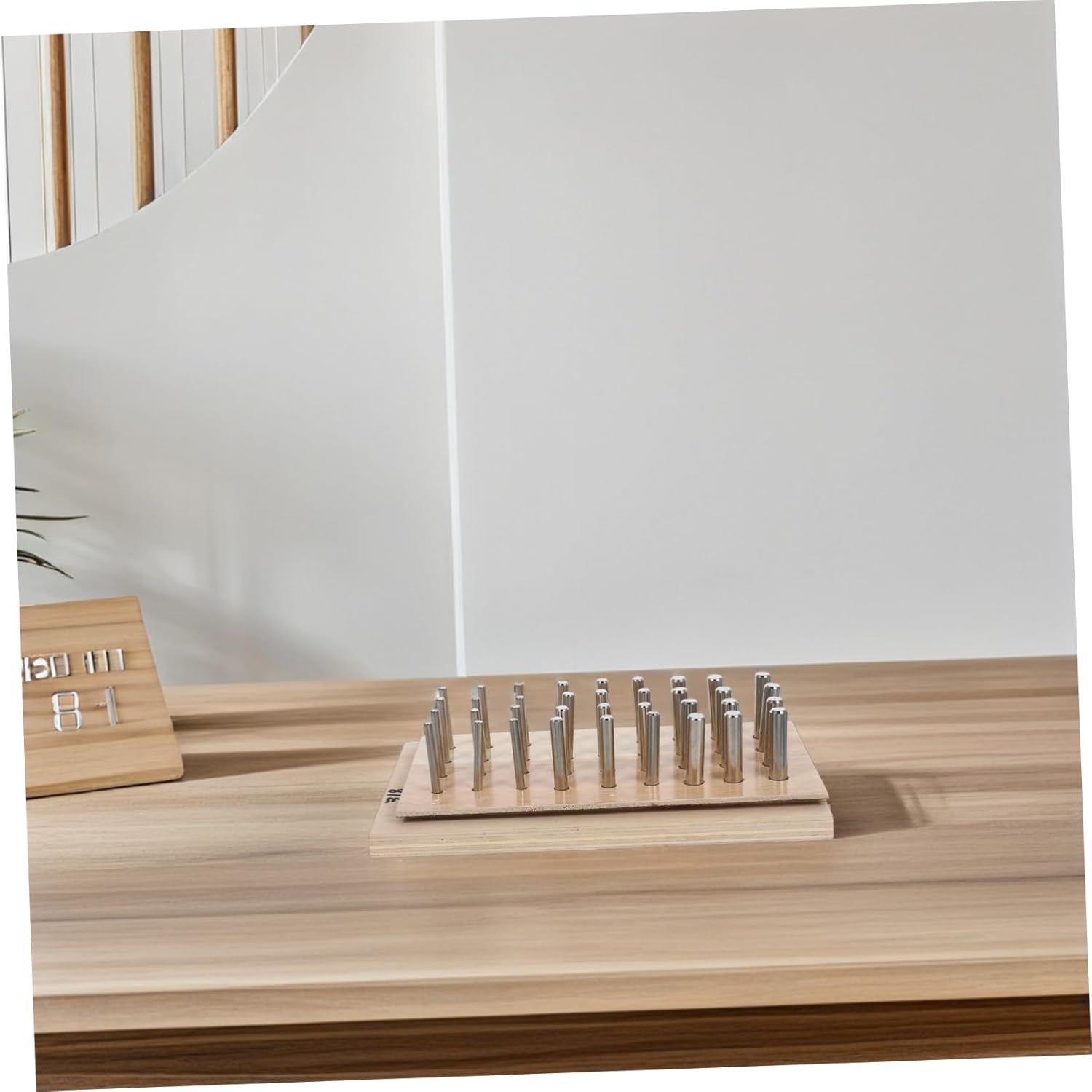 GANAZONO Durable Hand Therapy Pegboard for Finger Exercise Fine Motor Skills Trainer for Home Rehabilitation