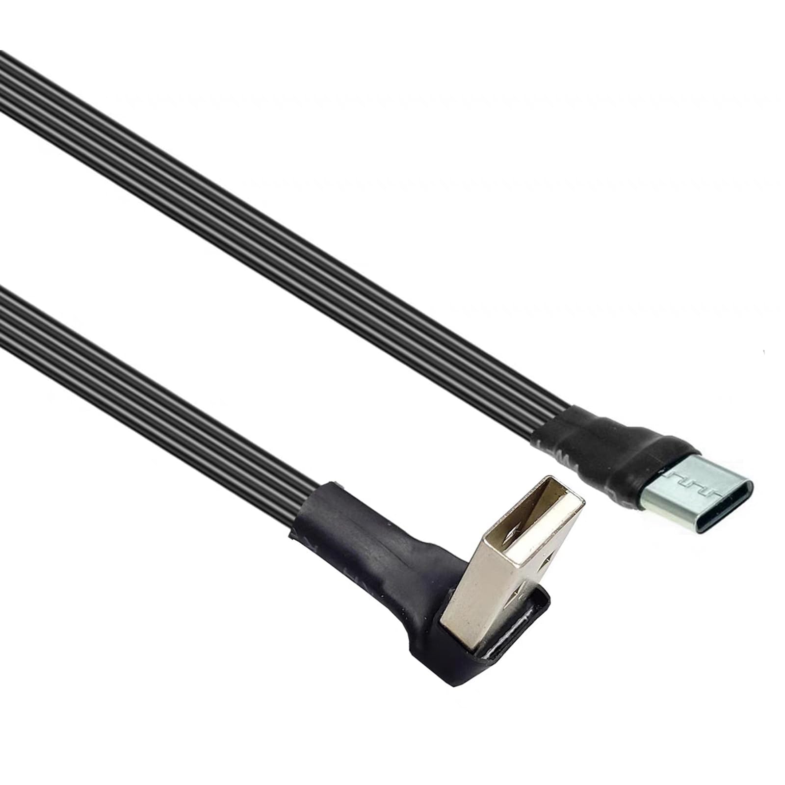 Fentency Flexible Silicone USB To Type C Female Adapters Cable USB Type C Female Converters Cord for Smartphones Tablets Devices