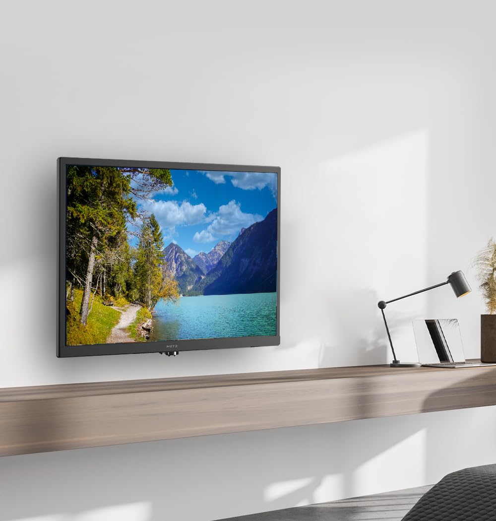 Metz Smart TV, Serie MTC6020, 24"(60 cm), HD, Led, Android TV 9.0, HDMI, USB, Nero