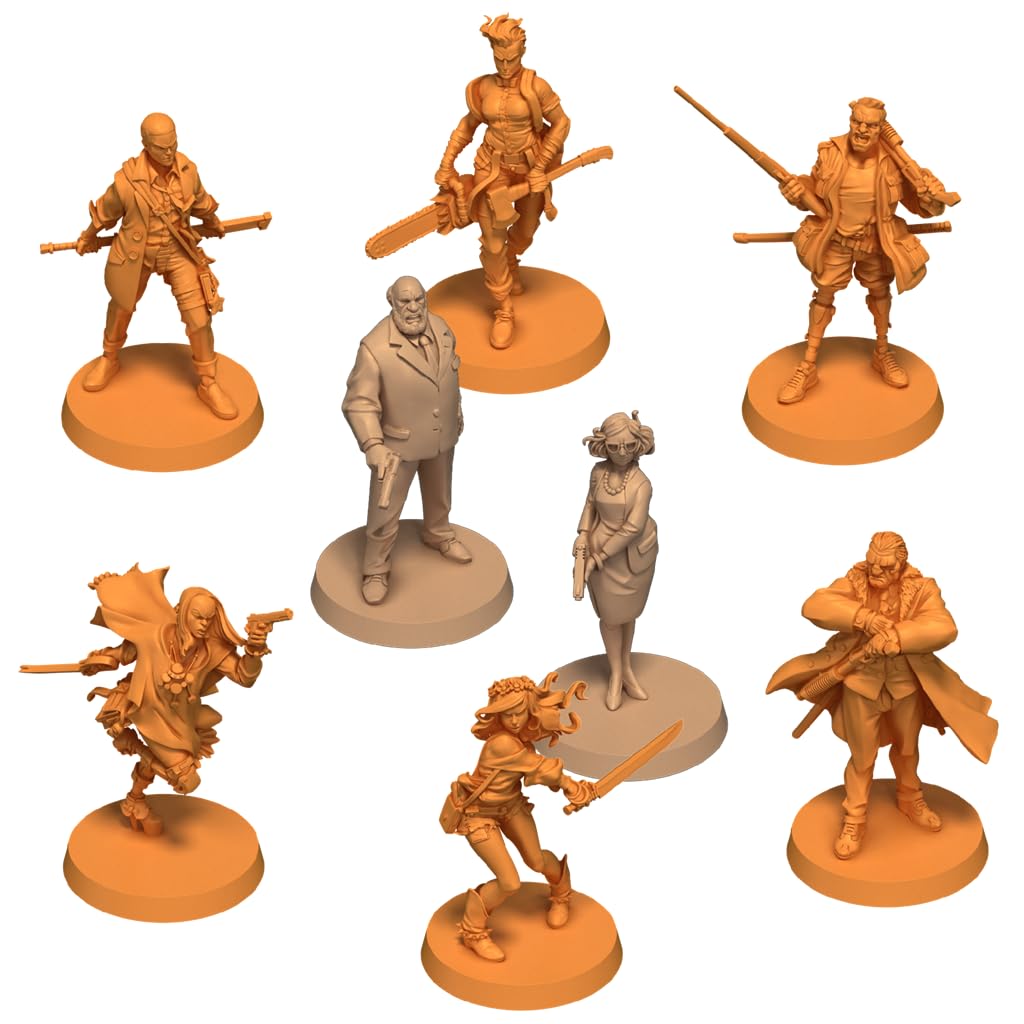 Asmodee Zombicide 2a edizione: Washington Z.C., espansione della campagna nella Casa Bianca con 10 missioni, 6 nuovi sopravvissuti, a partire dai 14 anni, da 1 a 6 giocatori, 60 minuti, spagnolo