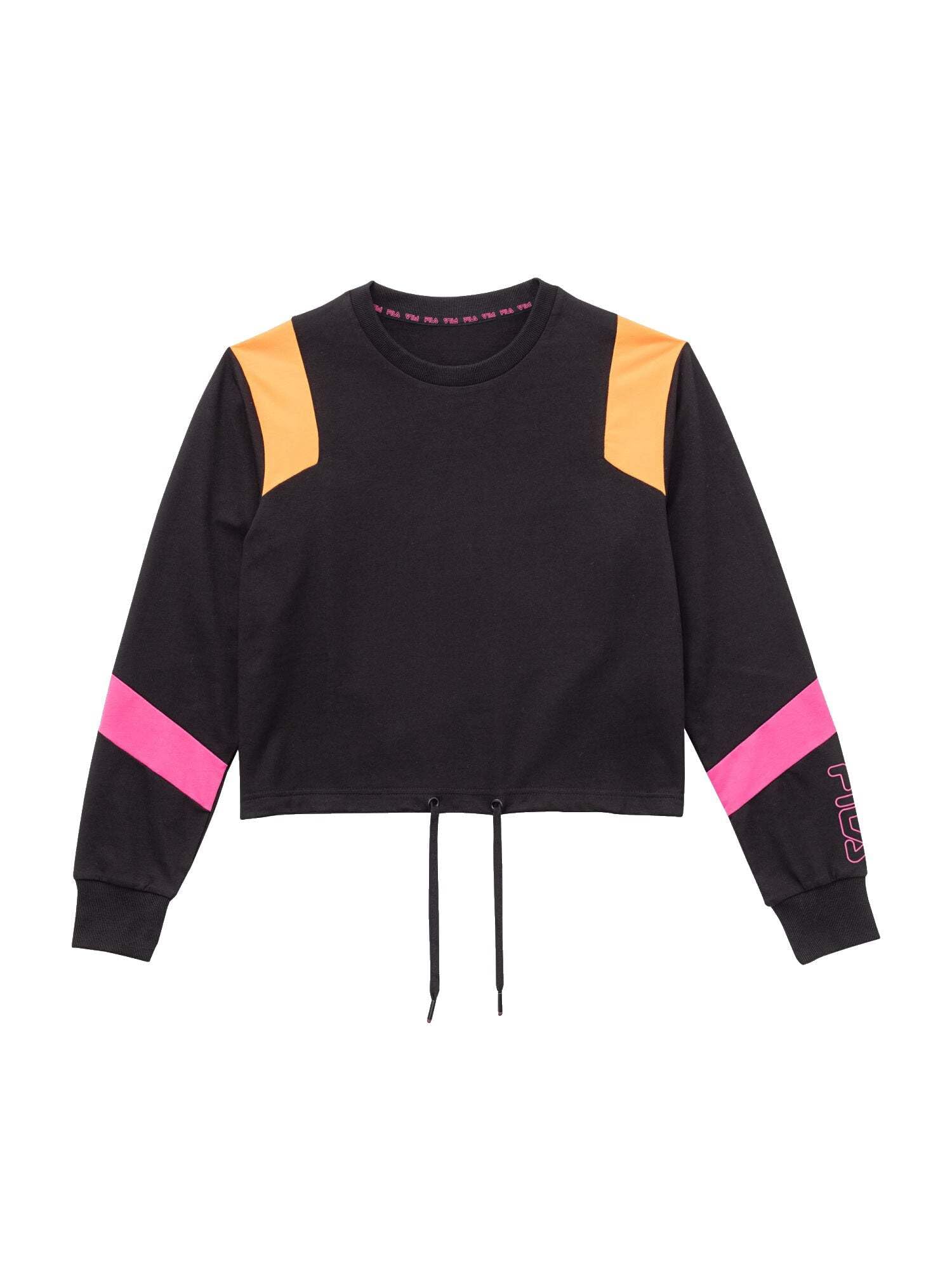 Fila Women Pita Cropped Crew Sweat Sudadera Mujer (Pack de 1)