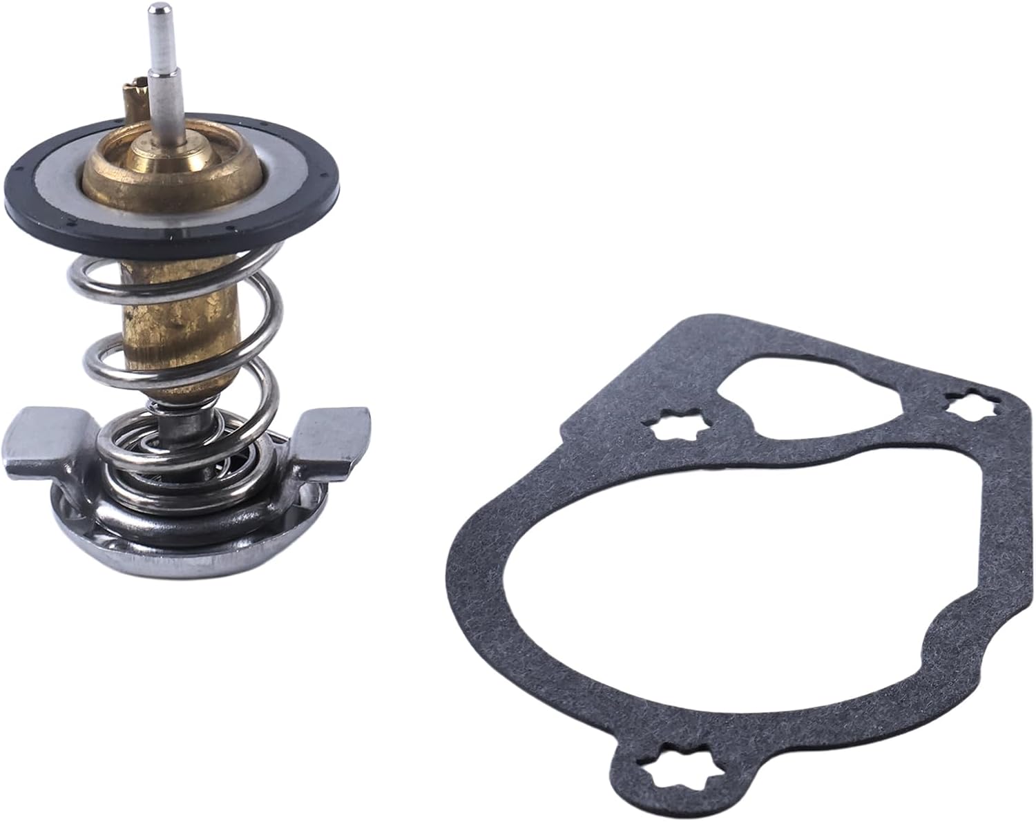 180°F Cooling Thermostat with Gasket 719-180 15148 Compatible with Gates Stant Motorad Engine Buick Allure 2010 Enclave 2017-2008 Chevrolet Impala 2012-2020 GMC Terrain 2010-2017