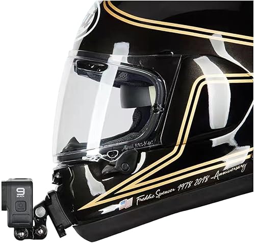 Miniatura 1 de Customize Motorcycle Helmet Chin Mount Kits for GoPro Action Camera with Adhesive Pads and J Hook Mount Arai-rx7x