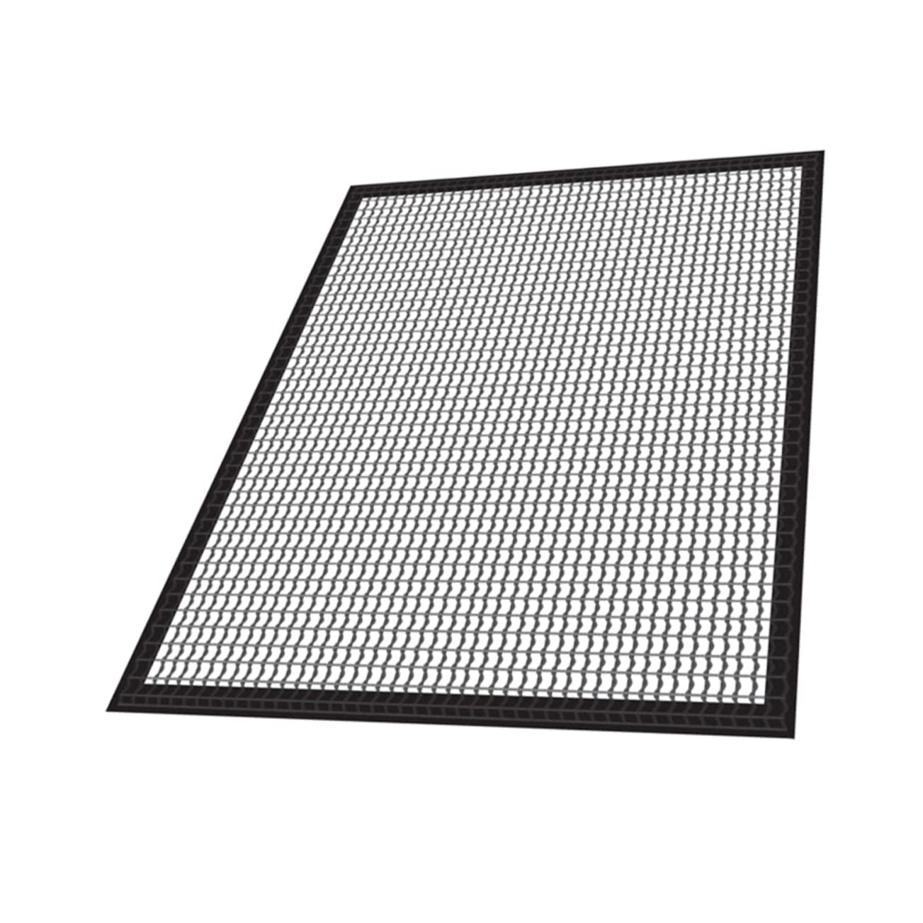 Holibanna 2Pcs BBQ Grid Pad Non Stick Grilling Mesh Mat for Cooking Durable Oven Pad for Steak Fish Vegetables Reusable Easy to Clean for BBQ Enthusiasts