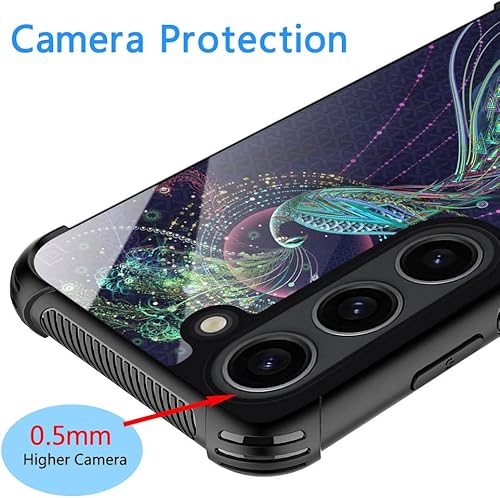 Miniatura 60 de Funda para Samsung Galaxy S23 Plus, protección de grado militar, esquinas a prueba de golpes, funda antiarañazos para Samsung Galaxy S23 Plus, flor