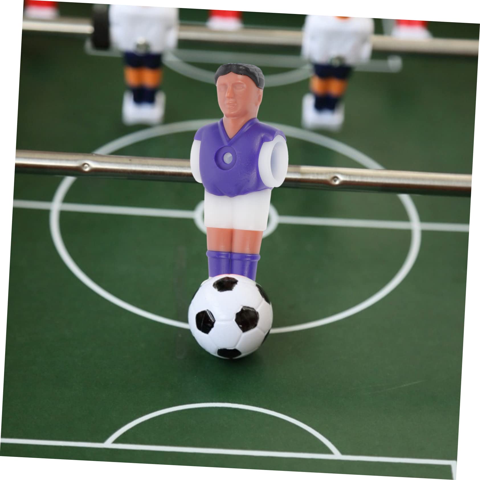 Alasum 8 Pcs Mini Soccer Game Childrens tylonal Rod Foosball Player Animatronic Toys Foosball Table Guy Kids Foosball Player Men’s Men Kids Football Players Fuse Replace Man