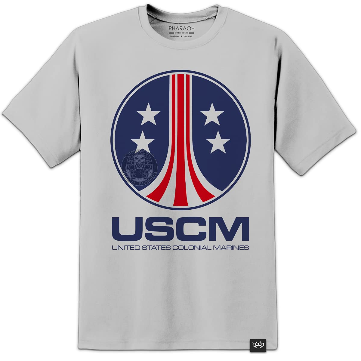 Dpx-1 Men's Grey Aliens Uscm/Colonial Marines T Shirt Lv-426 Alien Movie Nostromo Sulaco M41a Pulse Rifle T Shirt S-3Xl Film (Small)