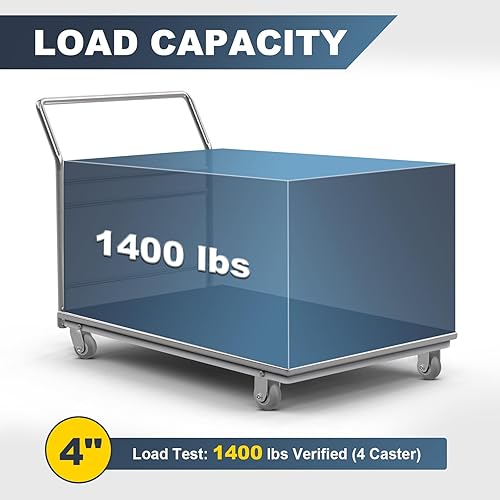 Miniatura 10 de Ruedas giratorias resistentes de 5 pulgadas, 400 libras por ruedas, ruedas de goma termoplástica para ruedas industriales, ruedas de remolque para