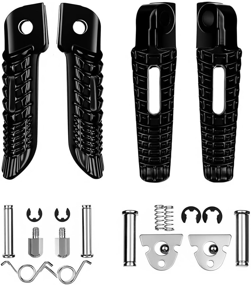 Przednie tylne podnóżki podnóżek pasują do Suzuki GSXR GSX-R 600 750 1000 2005-2020