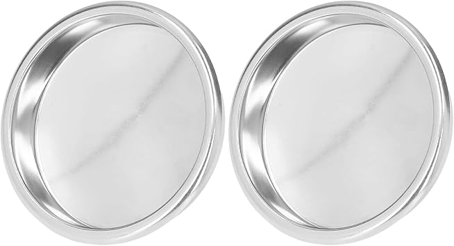 Backflush Insert 58mm - Espresso Cleaning Disc for Gaggia Classic Breville and other Espresso Machines. Place Into Portafilter to Backflush Machine - 2Piece, Silver