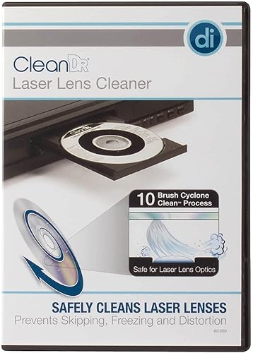 Digital Innovations - CleanDr para lentes con laser Blu-Ray. Limpiador para Blu-Ray / DVD / PS3 / PS4 / XBOX / XBOX 360 / XBOX ONE ( talla única